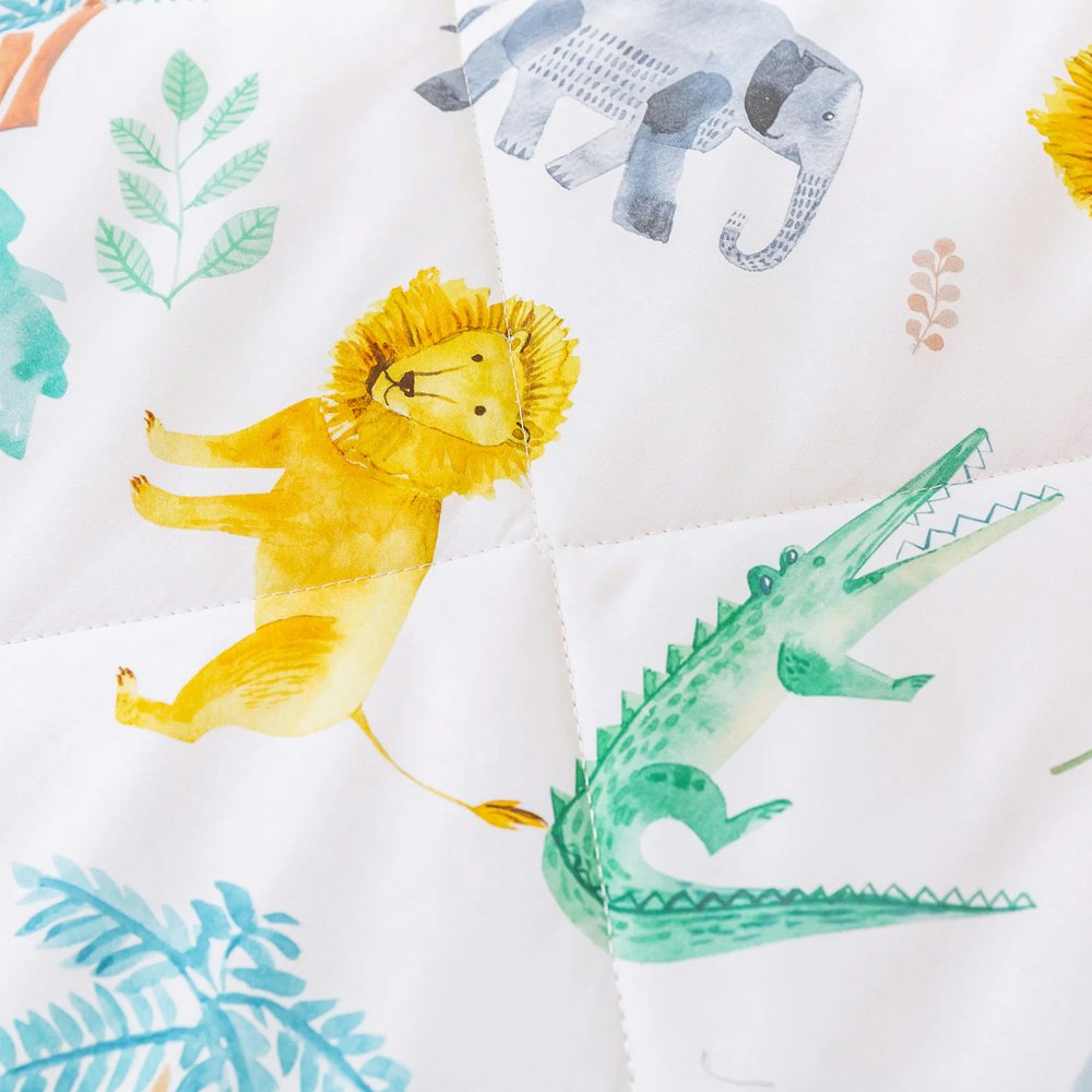 Jack & Ava At The Zoo Comforter Set