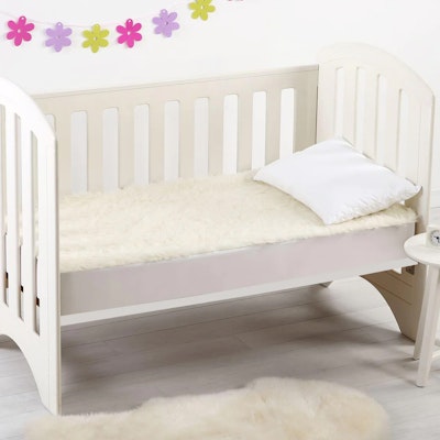 Dreamaker Baby Washable Wool Cot Underlay