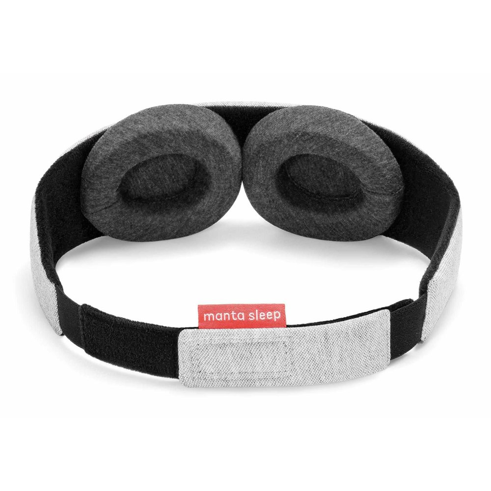 Manta Adjustable Blackout Sleep Mask Lifestyle Back View