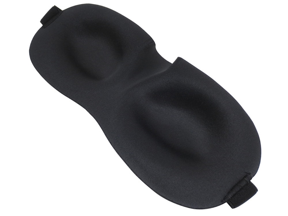Travel Easy Contoured Plum Sleep Mask back