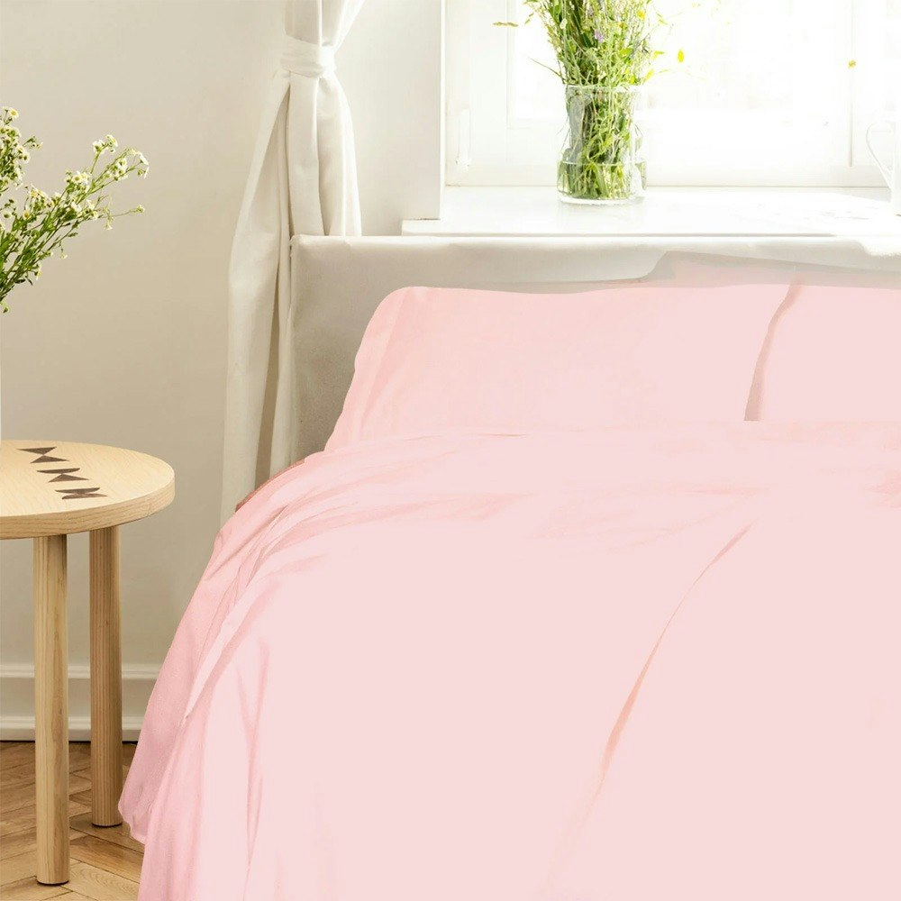 Royal Comfort Balmain 1000TC Bamboo Cotton Sheet Set Blush