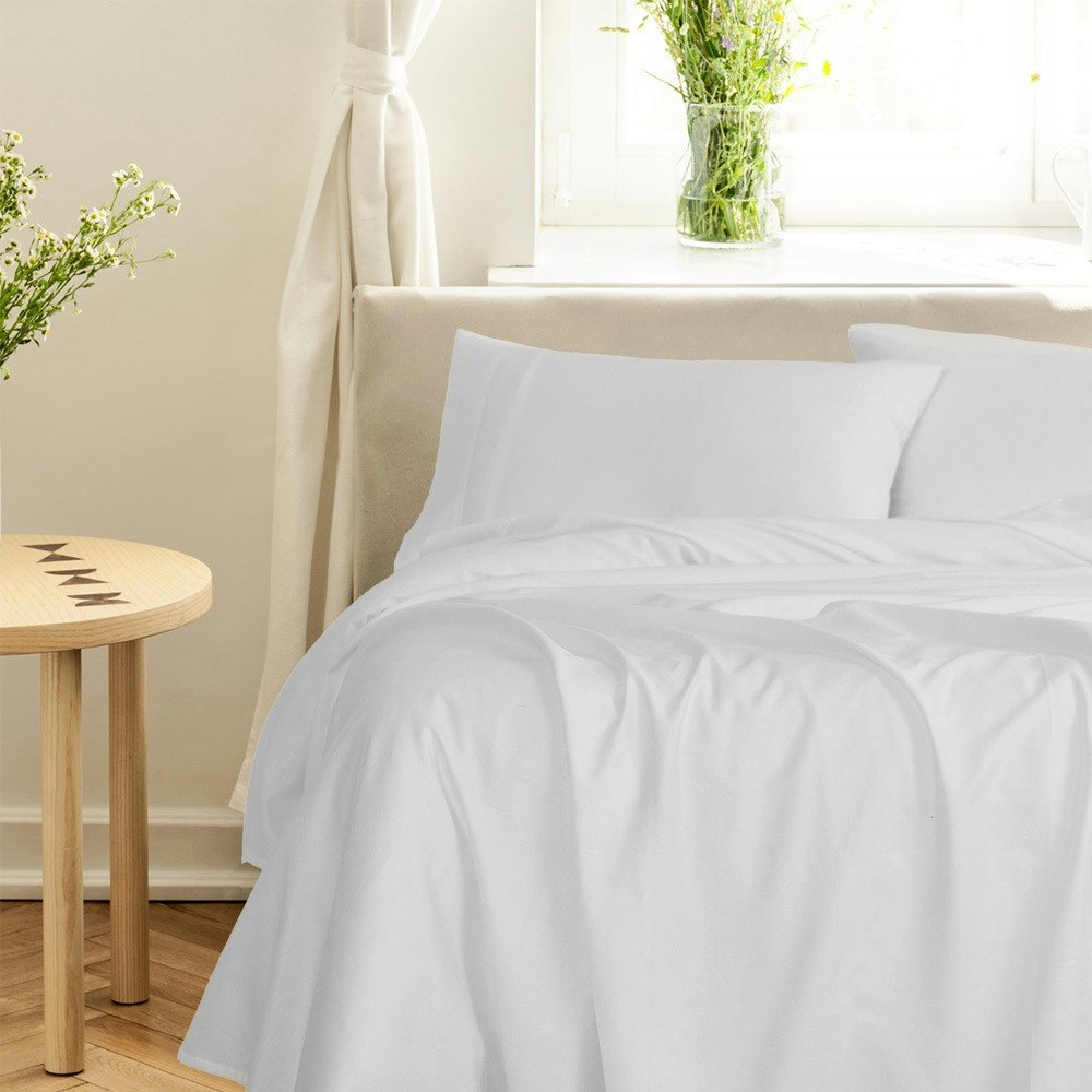 Royal Comfort Balmain 1000TC Bamboo Cotton Sheet Set Cool Grey