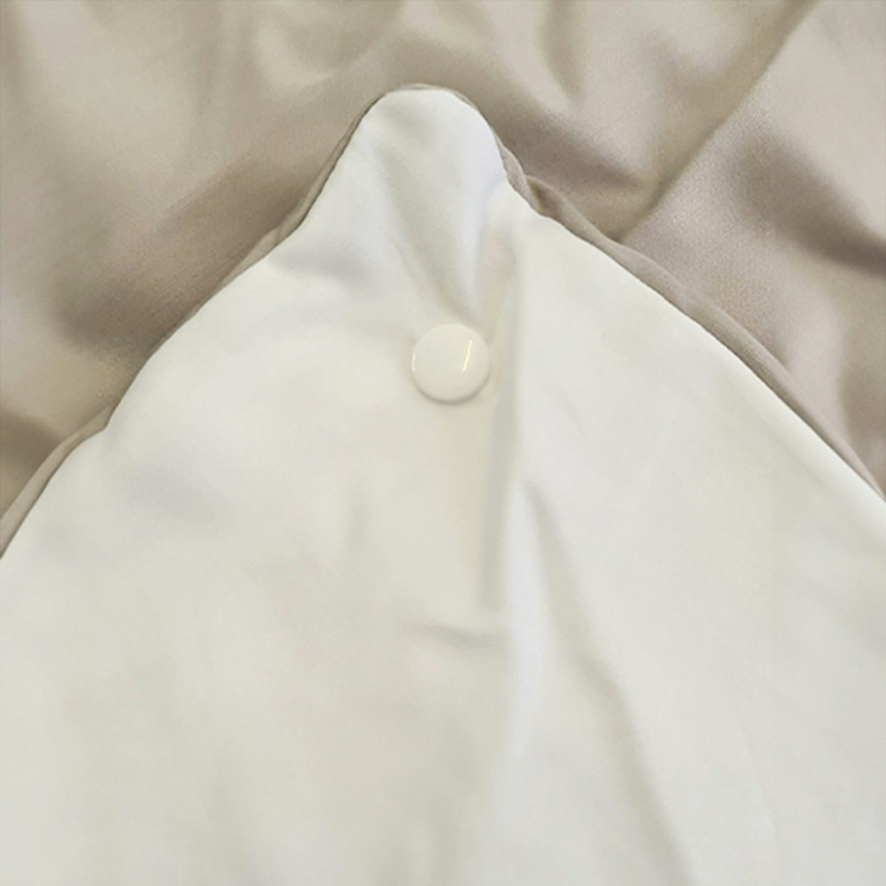 Bambi EcoTouch Tencel Long Single Quilt Cover Linen