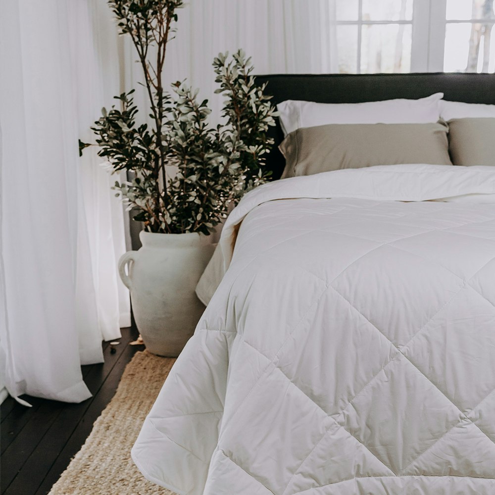 Bambi Gold Woolmark Matilda Wool Quilt 300 to 500 gsm option