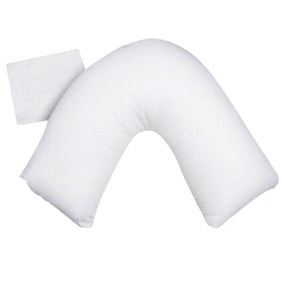 Bambi Sensitiva V Shape Boomerang Pillow and Cotton Pillowcase