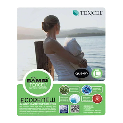 Bambi Quilted Tencel Mattress Protector Packaging