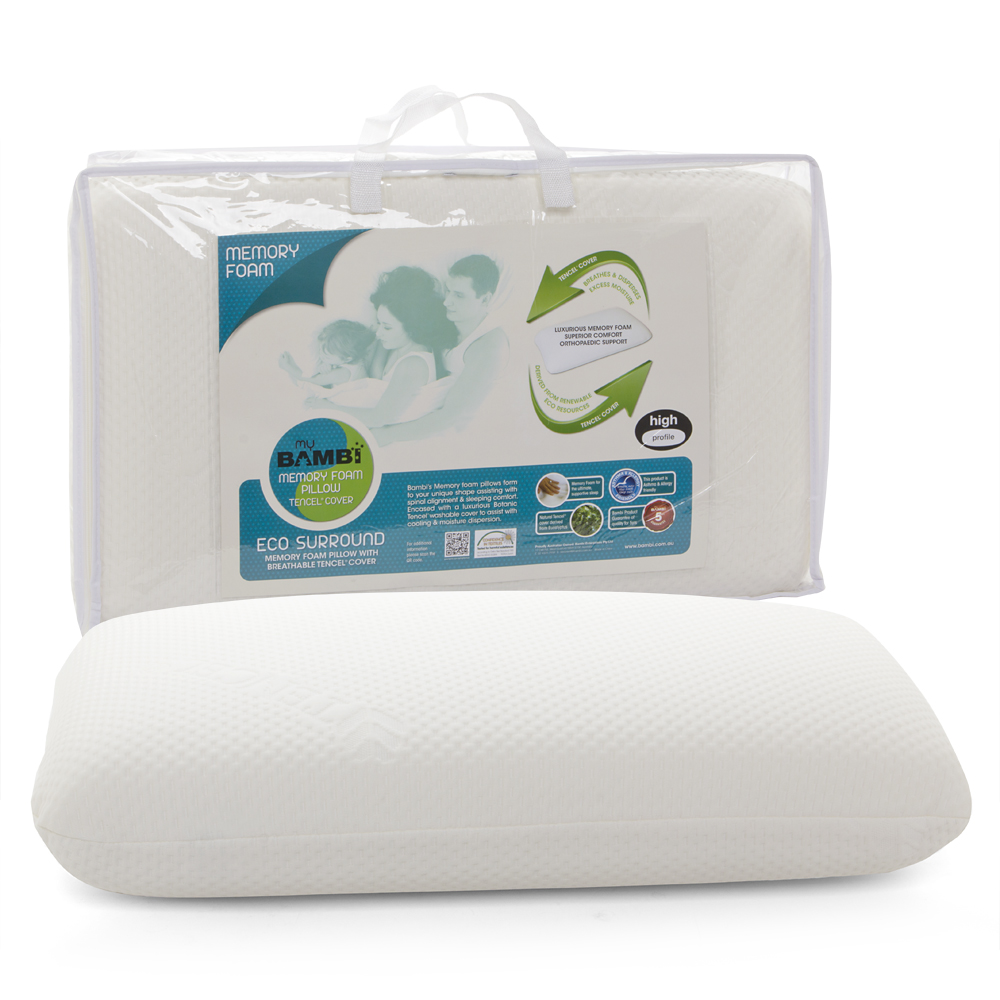 Bambi Bravo Standard Profile Memory Foam Pillow