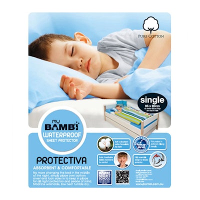 Bambi Kid's Waterproof Sheet Protector  package