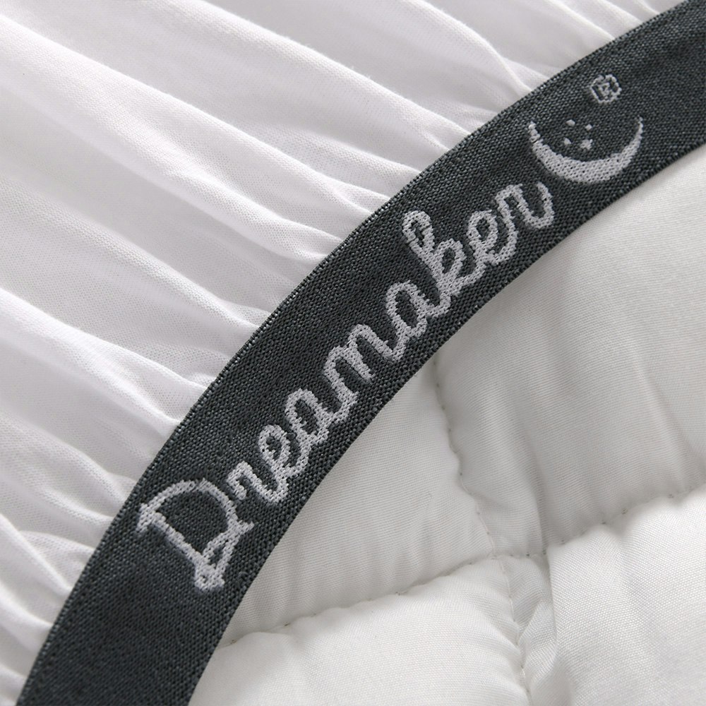 Dreamaker Bamboo Covered Ball Fibre Mattress Topper 1000 GSM 5