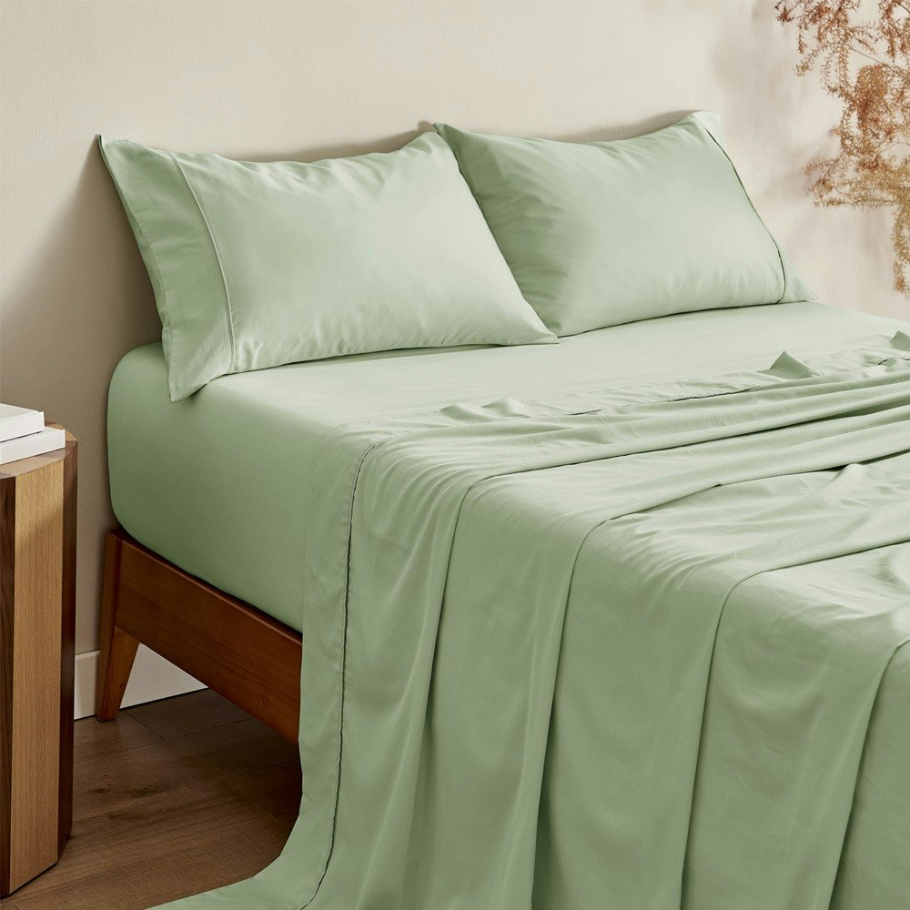 Serene 400TC Bamboo Cotton Blend Sateen Sheet Set
