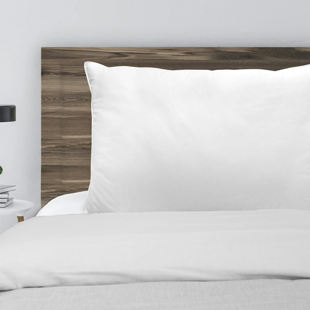 Royal Comfort Luxury Bamboo Blend Gusset Twin Pack Pillow