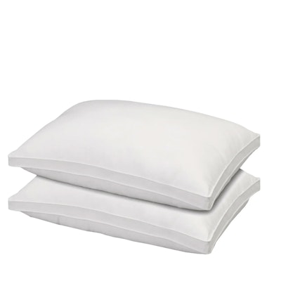 Royal Comfort Luxury Bamboo Blend Gusset Twin Pack Pillow