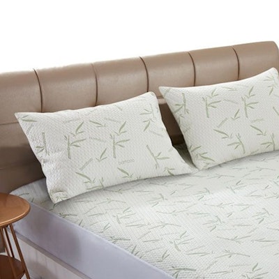 Alastair's NatureBasics Bamboo QuiltedWaterproof Pillow Protector