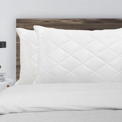 Royal Comfort Luxury Bamboo Blend Quilted Twin Pack Pillow