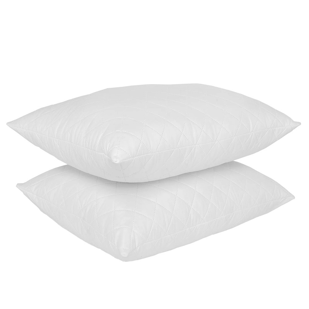 Royal Comfort Luxury Bamboo Blend Quilted Twin Pack Pillow