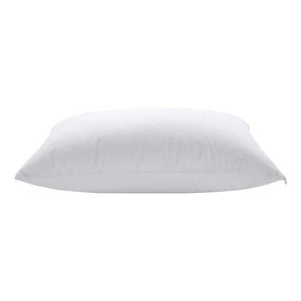 Waterproof Bamboo Terry Towelling Pillow Protector Twin Pack