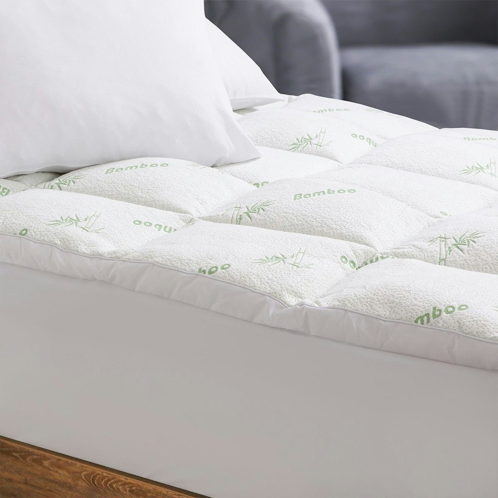 Luxury 1000 GSM Bamboo Covered Mattress Topper 2