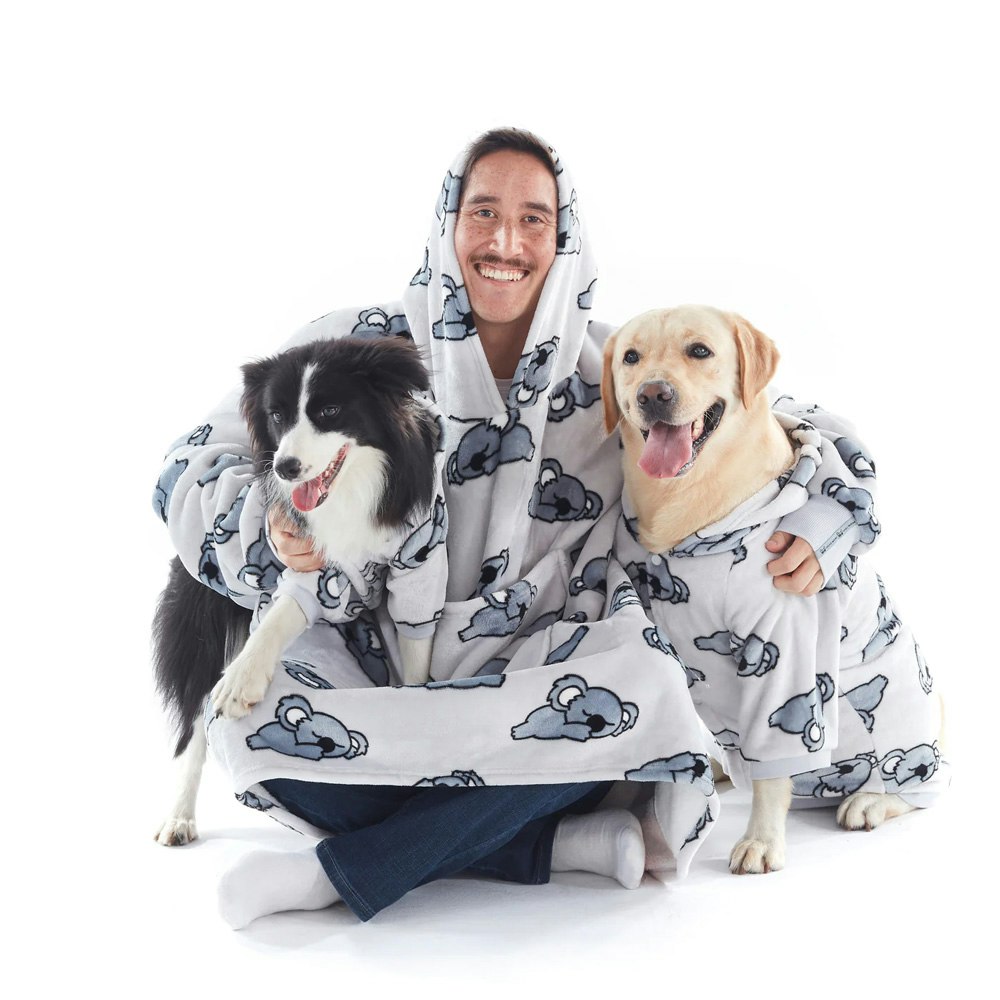 Charlie's Uggo Bearly Awake Dog Hoodie