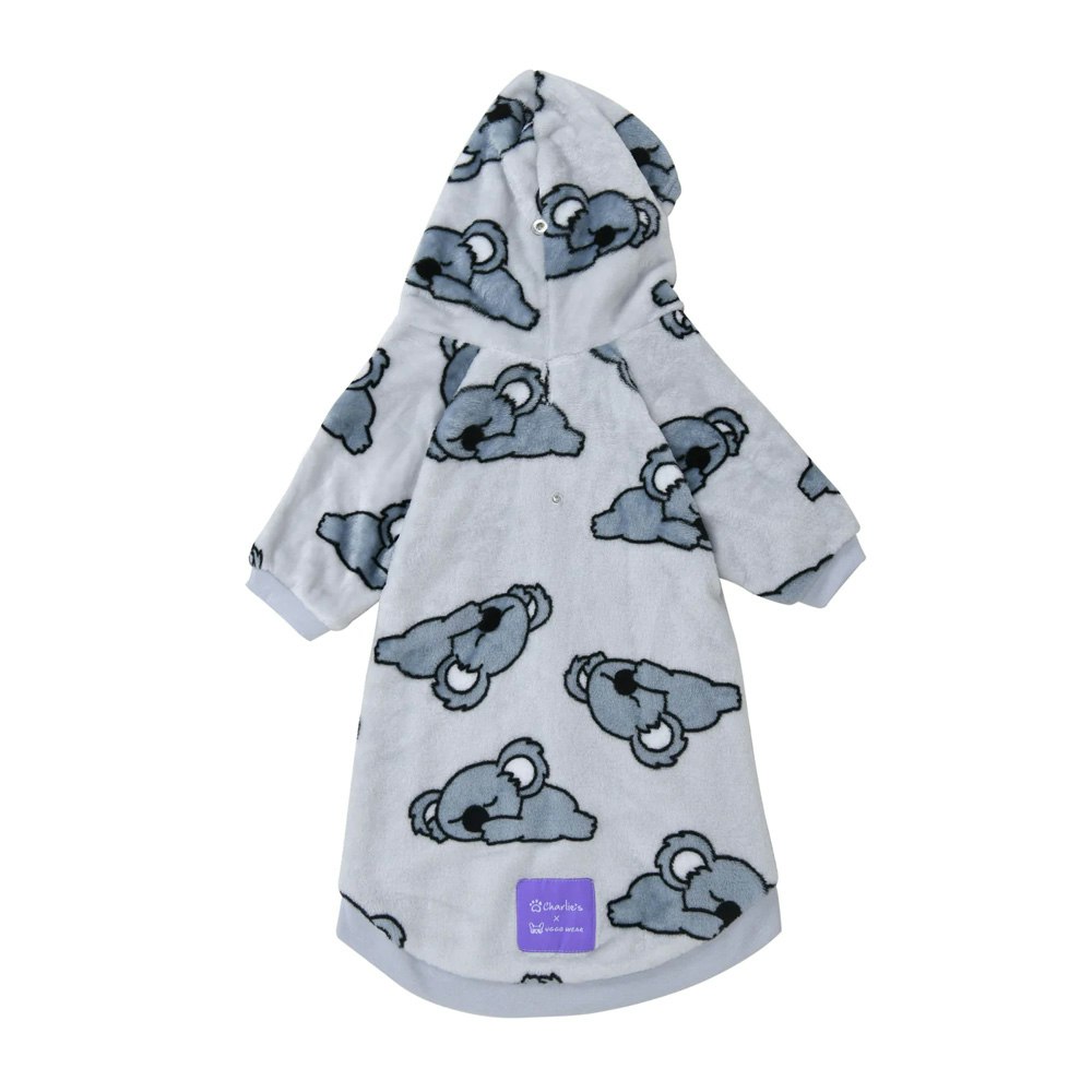 Charlie's Uggo Bearly Awake Dog Hoodie