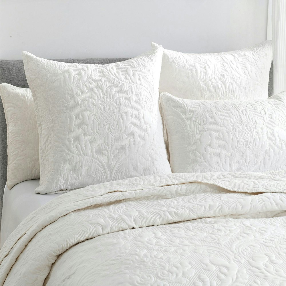 Renee Taylor Berlin Jacquard Coverlet Set