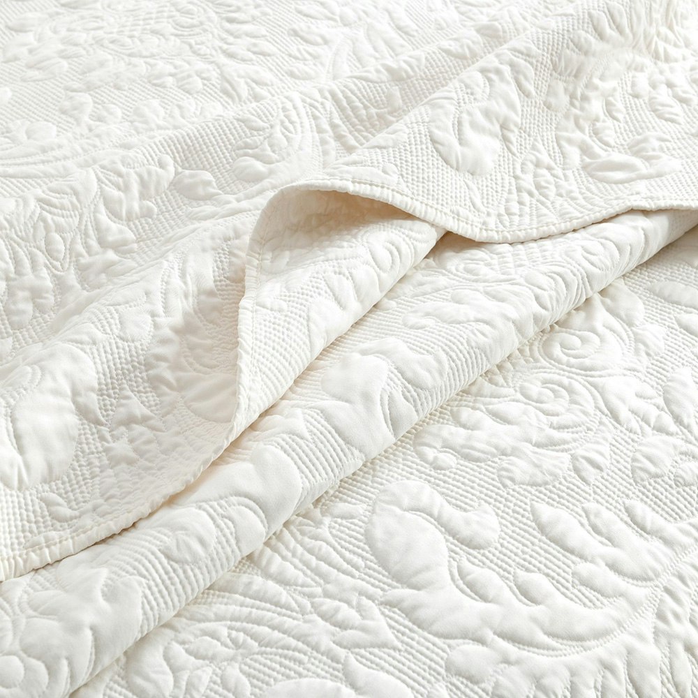Renee Taylor Berlin Jacquard Coverlet Set