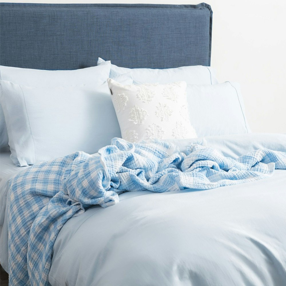 Ddecor Home Ultra Plush Vintage Washed Microfiber Quilt Cover Set