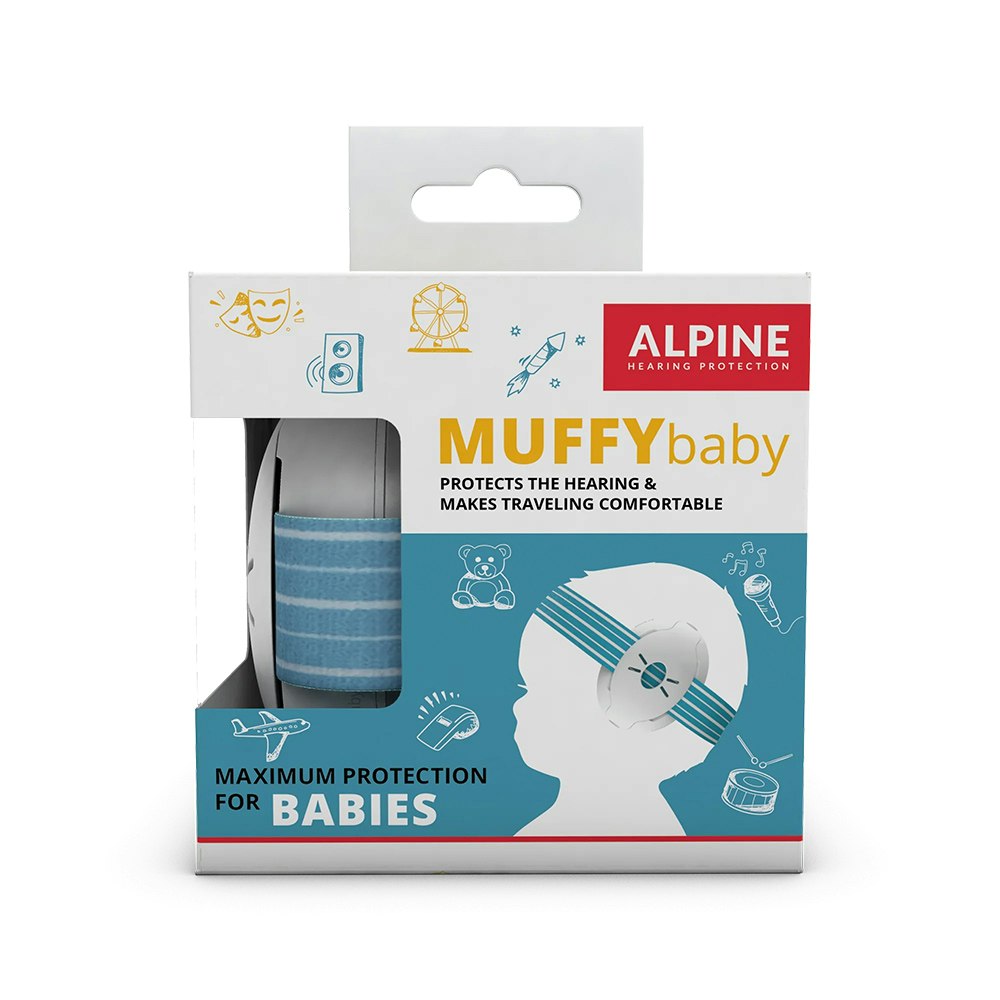 Alpine Muffy Baby Earmuffs Blue