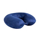 Royal Comfort Memory Foam Travel Neck Pillow Blue
