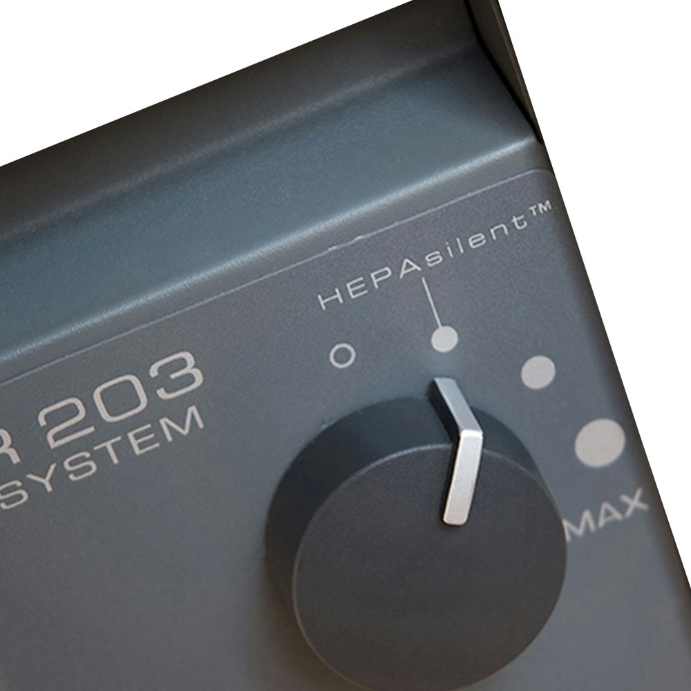 BlueAir 203 Air Purifier controls