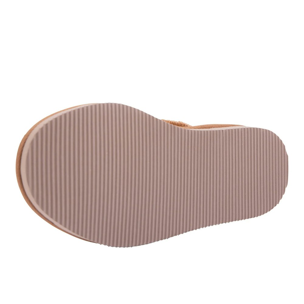 Uggaroo Camel Leather Slipper Boots Womens 4