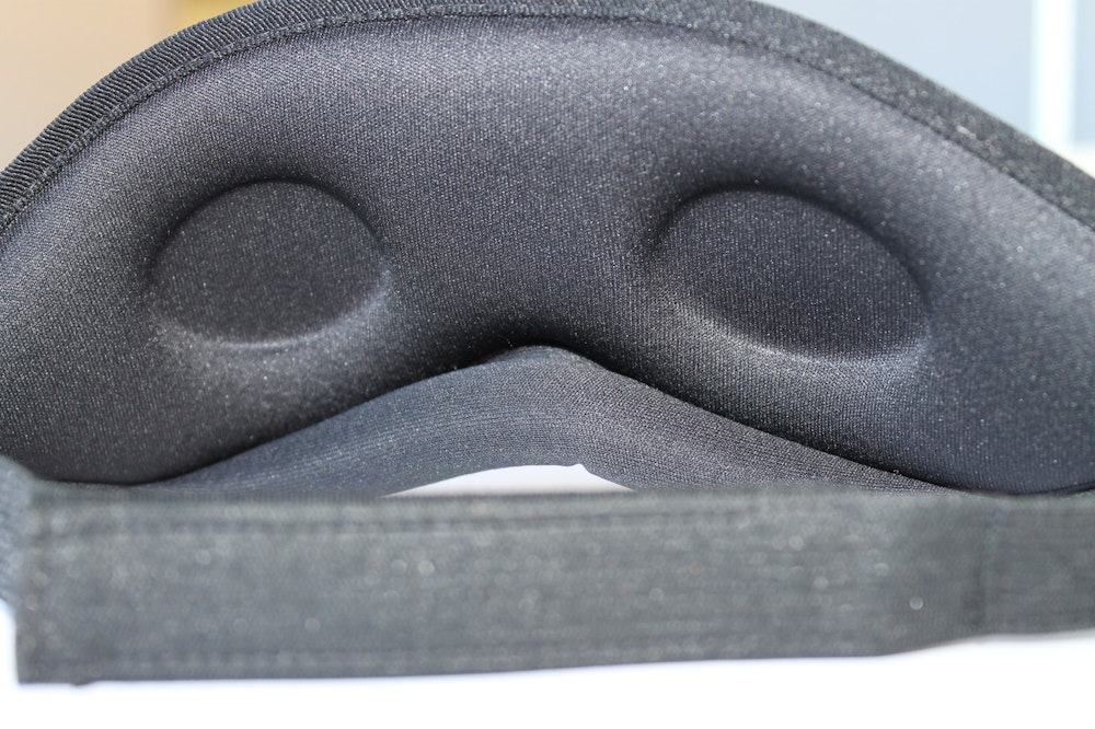 Bucky Blockout Eye Shades Sleep Mask with Earplugs Contoured