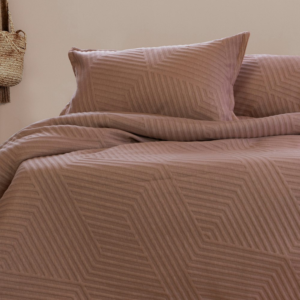 Ardor Boudoir Alton Jacquard Quilt Cover Set