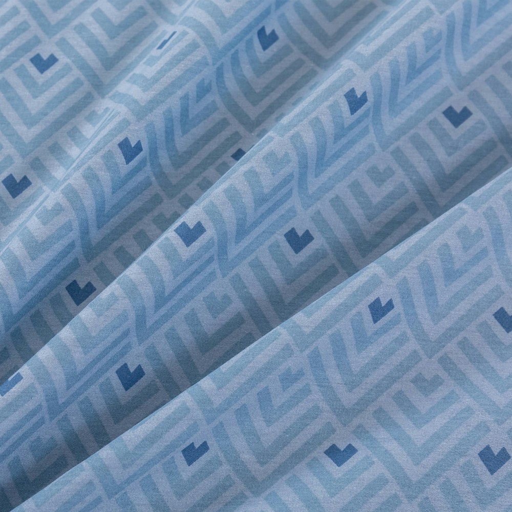 Dreamaker Capri 100% Cotton Reversible Quilt Cover Set