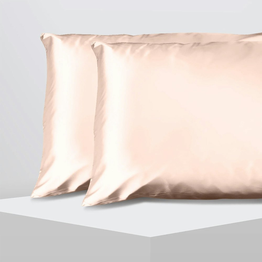 Casa Decor Luxury Satin Pillowcases Twin Pack