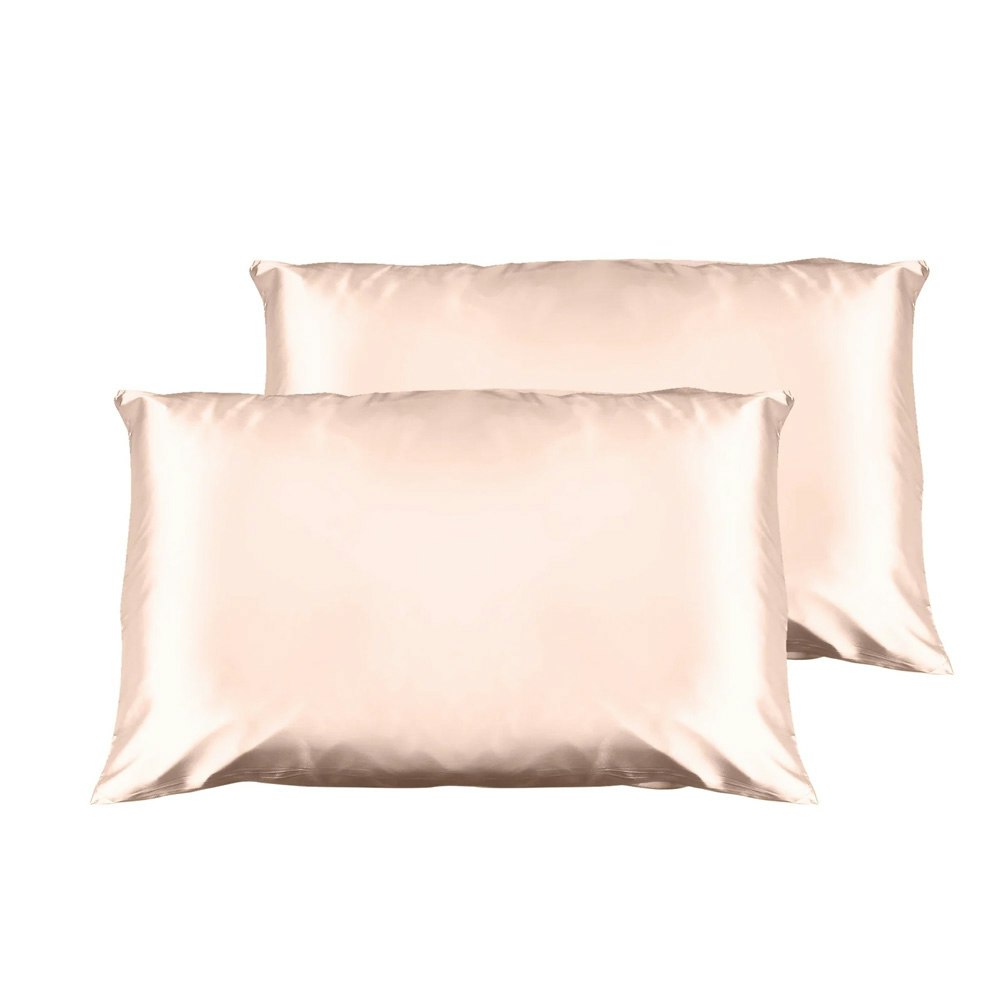 Casa Decor Luxury Satin Pillowcases Twin Pack
