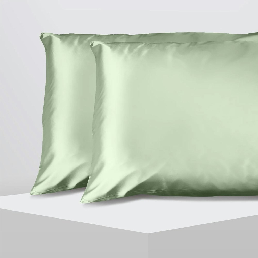 Casa Decor Luxury Satin Pillowcases Twin Pack