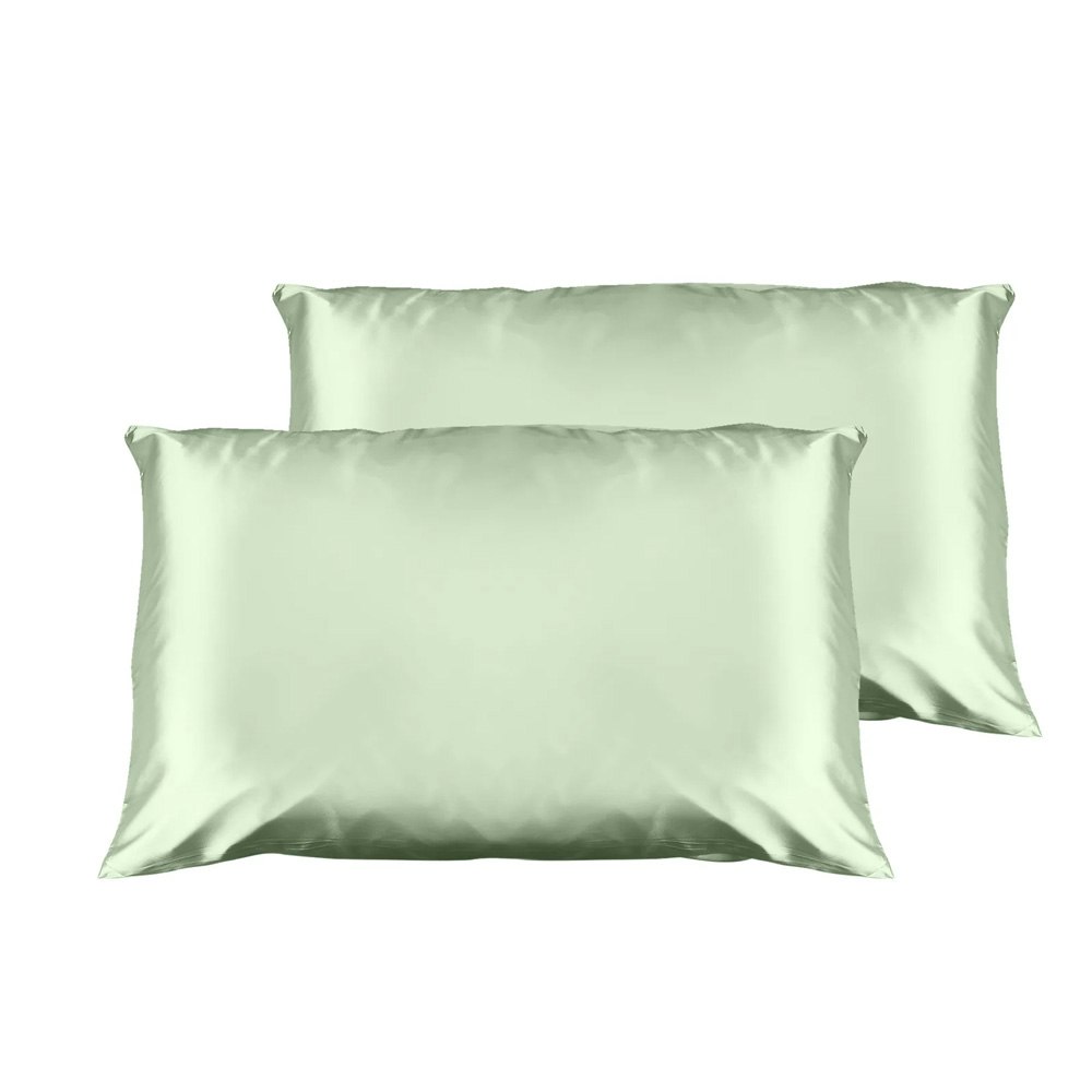 Casa Decor Luxury Satin Pillowcases Twin Pack