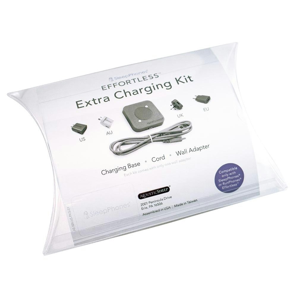 SleepPhones Effortless Charging Kit Packaging