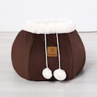 Charlie's Honeypot Cat Cave Snuggler Chocolate