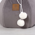 Charlie's Honeypot Cat Cave Snuggler Chocolate Grey 2
