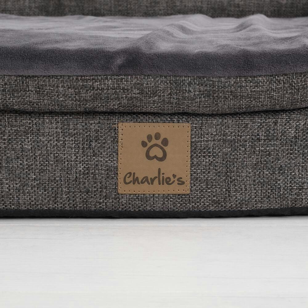 Charlie's Pet Sofa Bed Tag