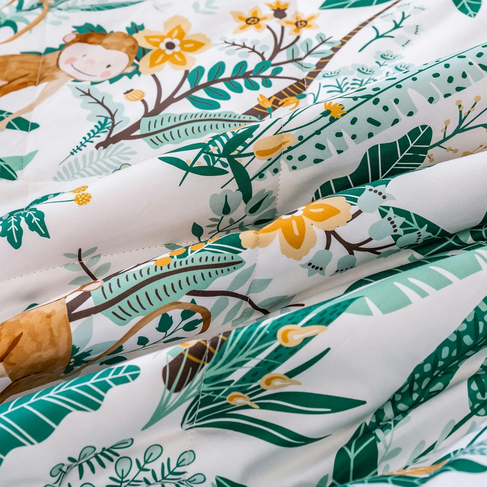 Jack & Ava Cheeky Monkey Comforter Set