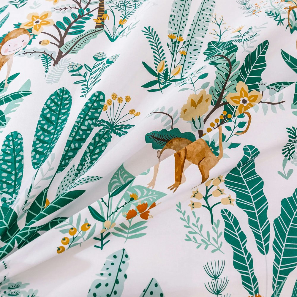 Jack & Ava Cheeky Monkey Quilt Cover Set