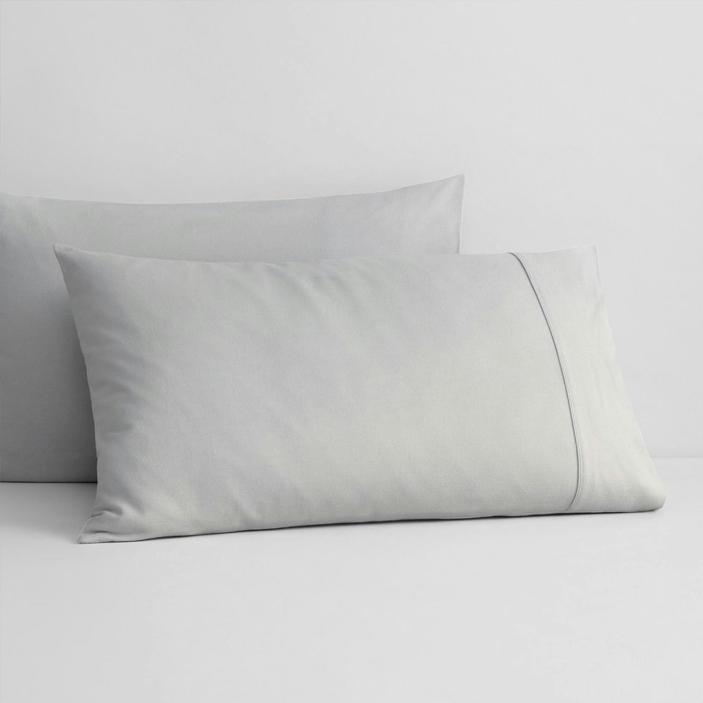 Sheridan Luxurious Cotton Flannelette Sheet Set Cloud Grey