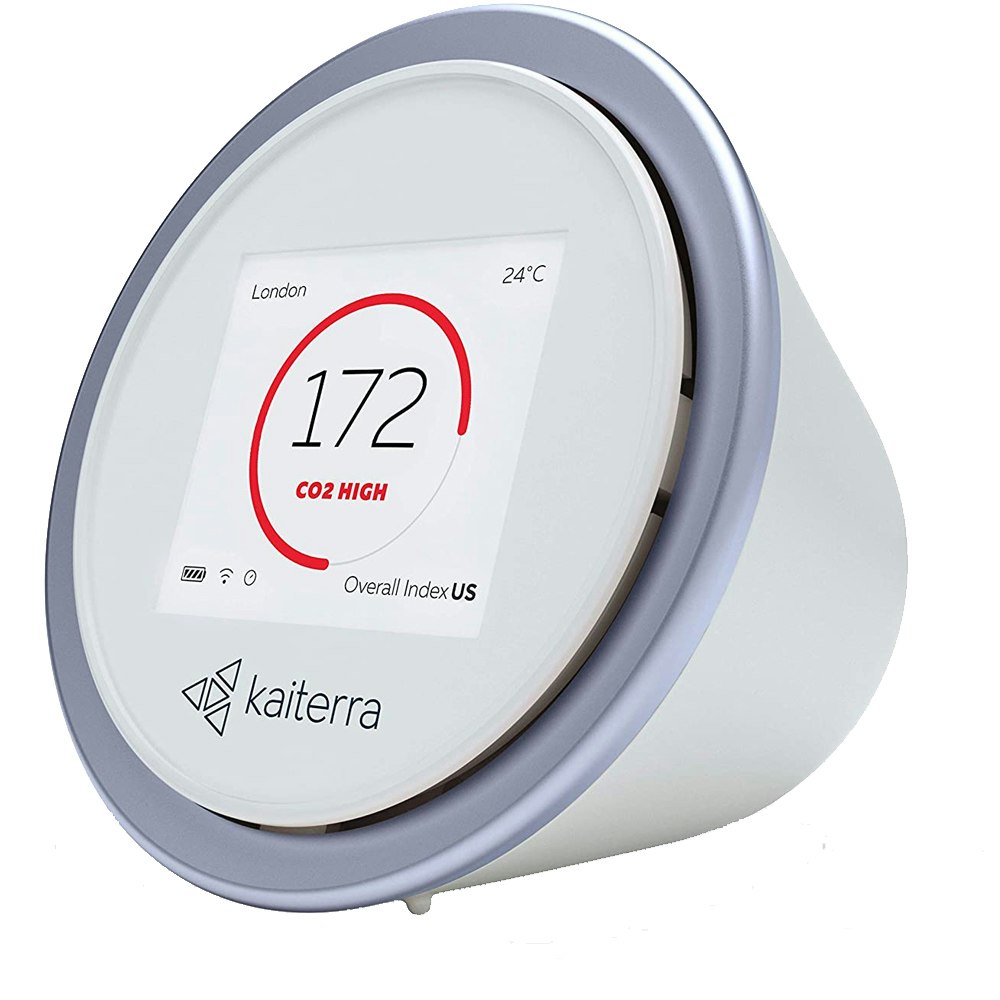 Kaiterra Laser Egg Particle and CO2 Air Quality Monitor Side View
