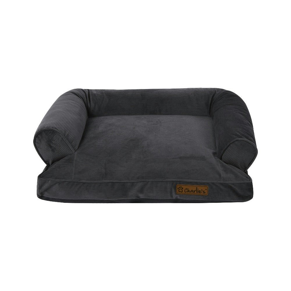 Charlie's Corduroy Dog Sofa Bed Thumbnail