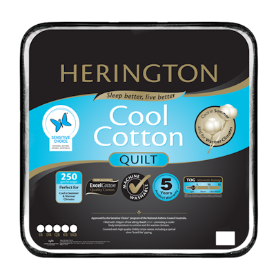 Herington Lightweight Cool Cotton Quilt