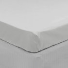 Algodon Fitted Sheet Silver 2
