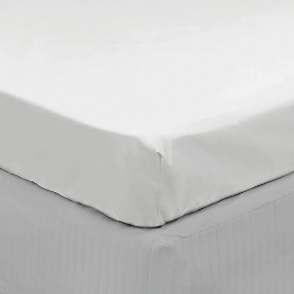 Algodon Fitted Sheet White 2
