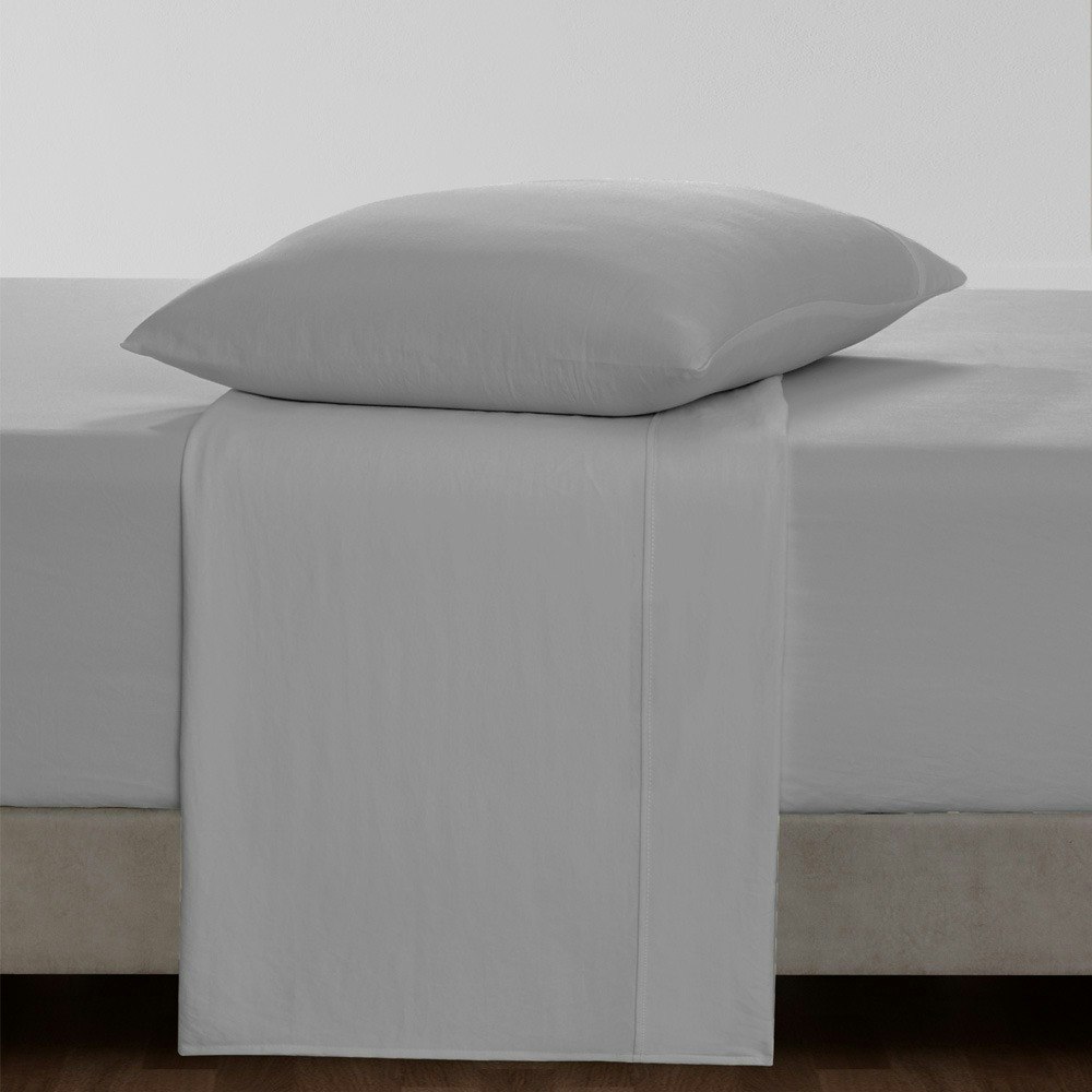 Ardor Boudoir 225TC Cotton Rich Sheet Set Silver